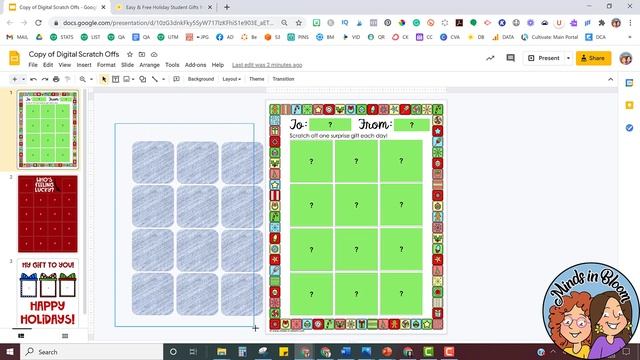 Virtual Scratch Off Tickets for your students смотреть онлайн