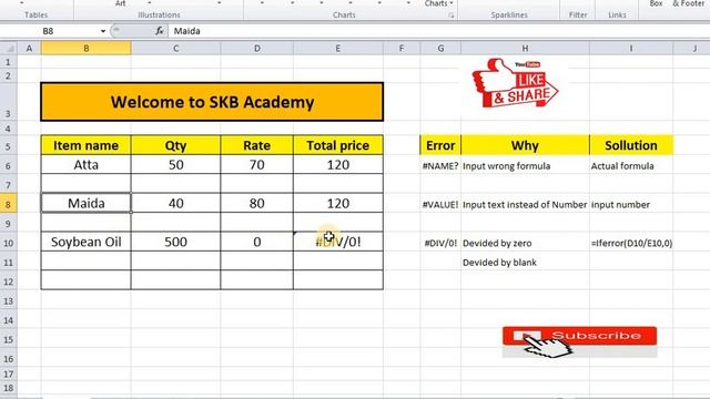 Microsoft Excel Formula Error Problem Solution in Bangla Tutorial 2023 | #NAME?| #VALUE!| #DIV/0! смотреть онлайн