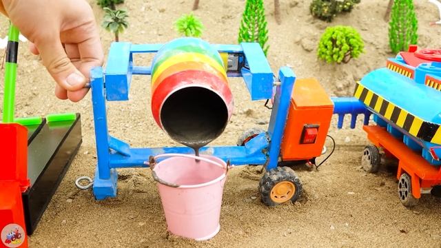 Diy tractor making mini Watermelon Farm | diy Ambulance Train vs Harrow Machine | HP Mini @DiyFarm смотреть онлайн