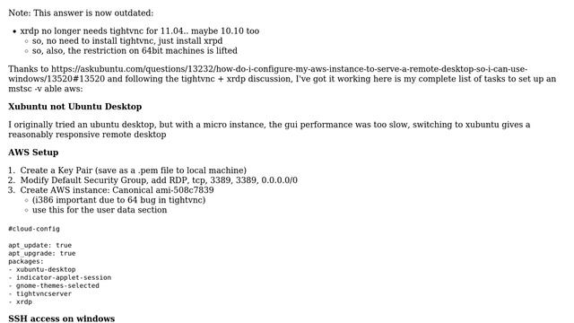 How do I configure my AWS instance to serve a remote desktop so I can use Windows terminal... смотреть онлайн
