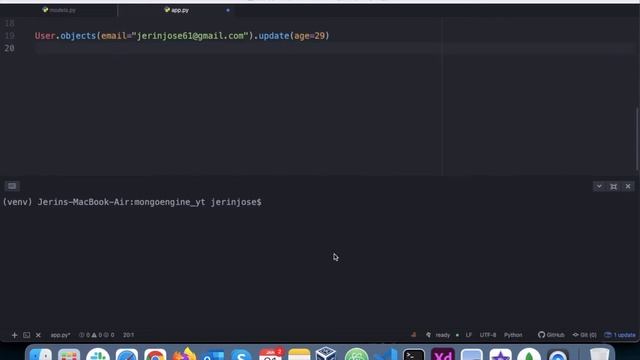 MongoEngine #4 Update & Delete Documents смотреть онлайн