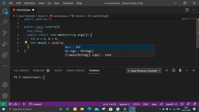 Ternary Operator || Short Hand If Else || Java Tutorials || Java Tutorials for Beginners смотреть онлайн