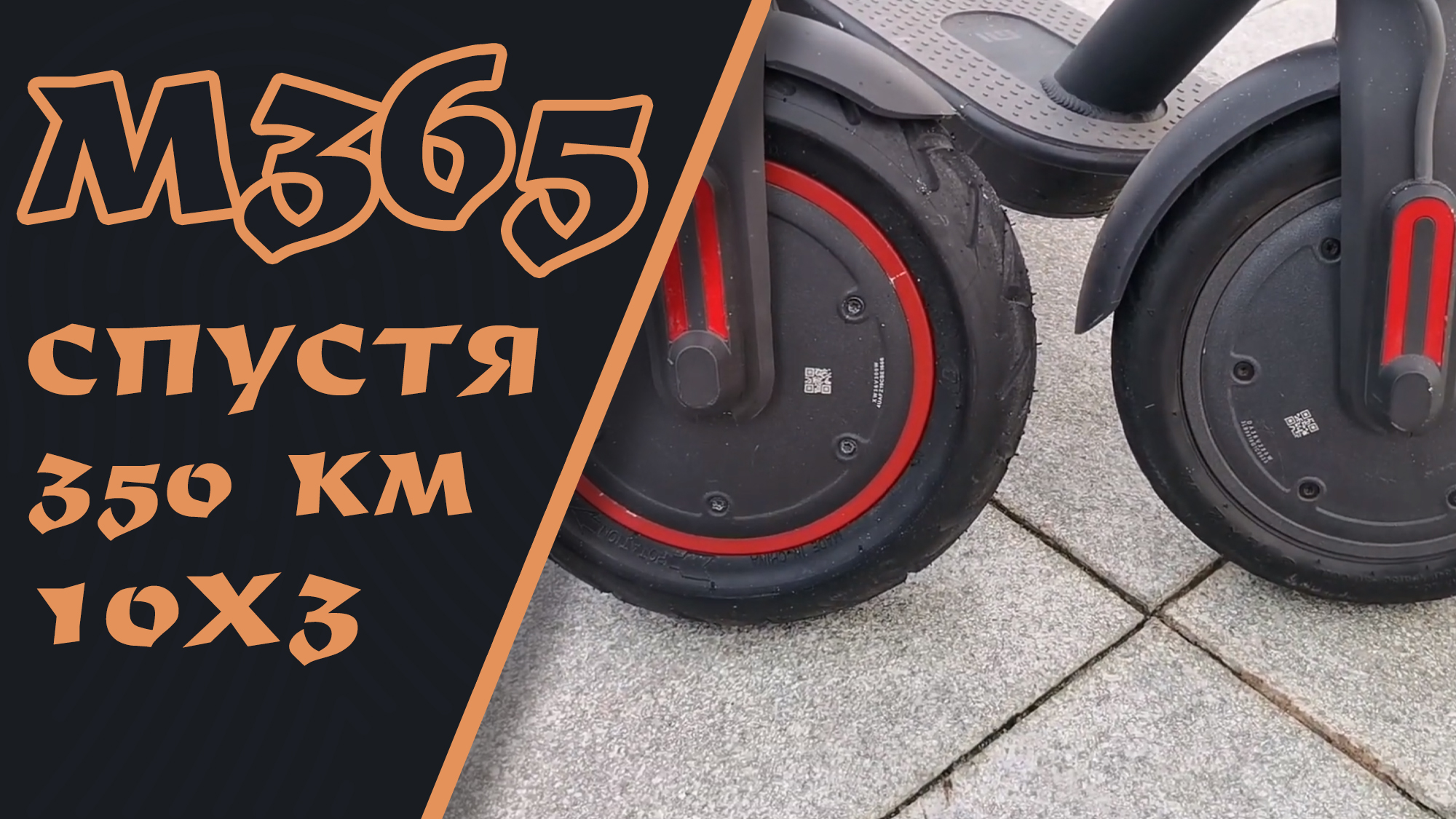 Xiaomi M365 Pro, ставим Hota 10x3 сами.