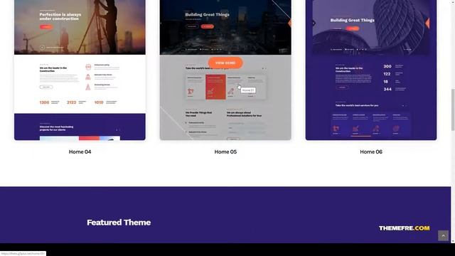TheTis Construction and Architecture WordPress Theme construction corporate Kyono смотреть онлайн