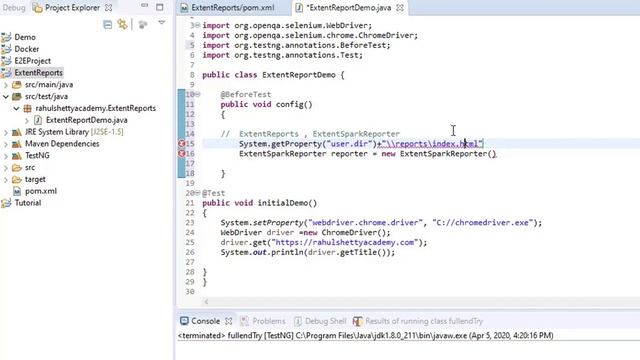 Extent Reports with Screenshots & Parallel Execution - Part 1 | Rahul Shetty смотреть онлайн