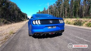 2020 Ford Mustang 2.3 High Performance 0-100km/h & engine sound