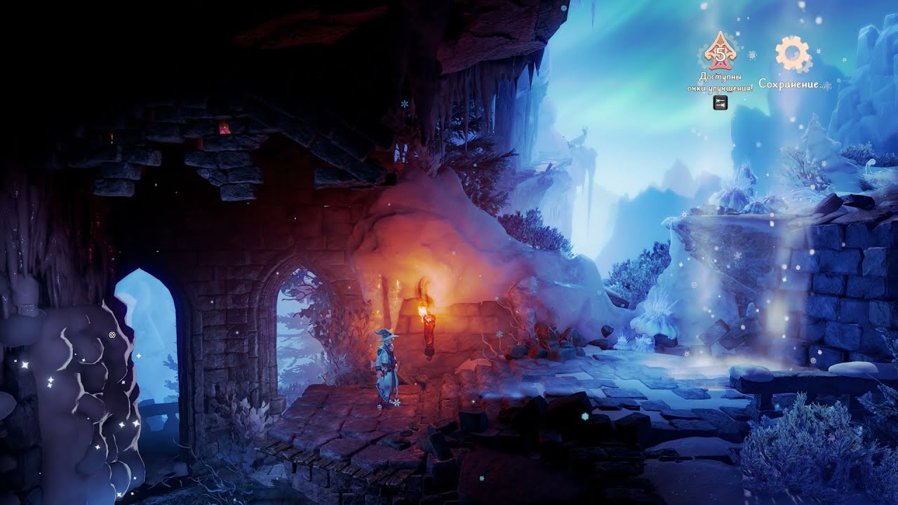 Красивейшая игра Trine 4. Семейное прохождение под новый год 2022. Часть 17 смотреть онлайн