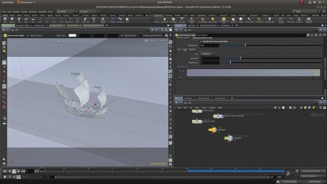 Houdini 17.5 Ocean Flat Tank + White Water Tutorial смотреть онлайн