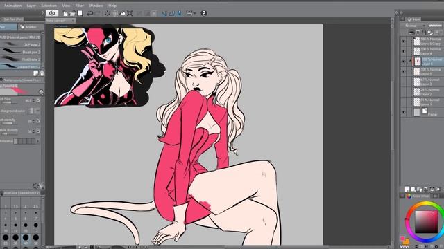 SpeedPaint - Ann takamaki - persona 5 смотреть онлайн