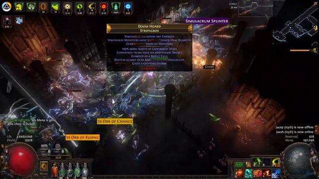 Venom Gyre Trinity Deadeye 3.19 20% Deli Crimson Temple w/ Monstrous Treasure (No Omni HH Mageblood смотреть онлайн