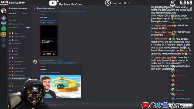 LIVE | Reacting to your VIDEOS! Croco reacts #8 смотреть онлайн