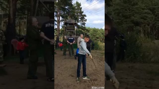 Хутор Приморский! Фланкировка шашкой! смотреть онлайн