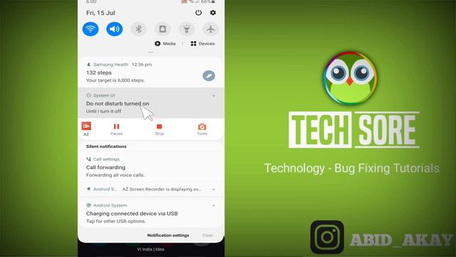 Samsung Phone || Do not disturb turned on | Until I turn it off System UI ? смотреть онлайн