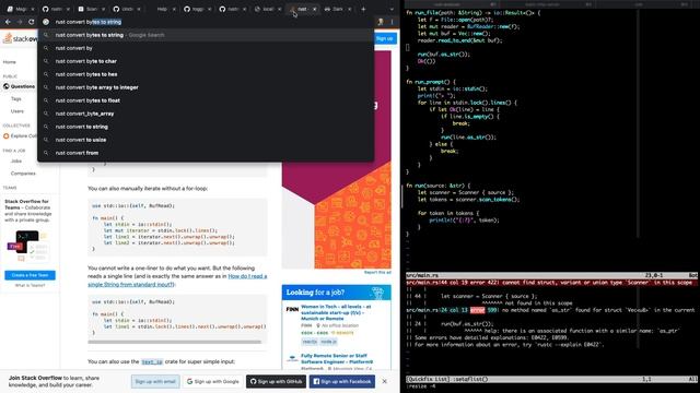 [Rust Programming] Crafting Interpreters: Day 1 смотреть онлайн