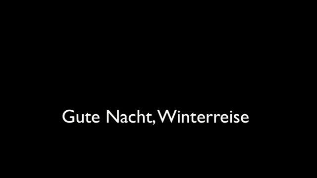 Schubert Gute Nacht смотреть онлайн