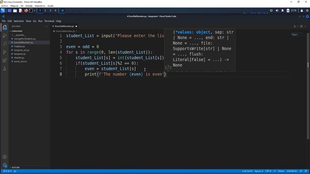 Even (par) o Odd (impar) Python Cómo saber si un número es Par o Impar usando Loops y Condiciones смотреть онлайн