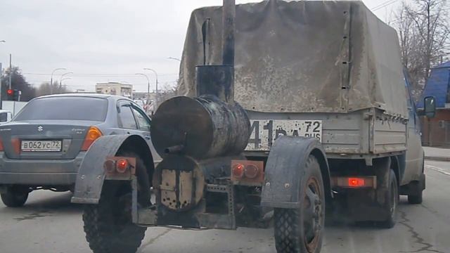 На дороге Тюмени коптильня гудрона смотреть онлайн