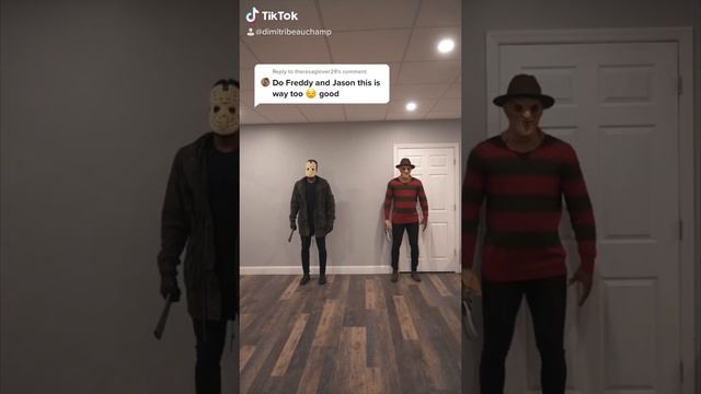 Michael Myers, Ghostface, Freddy & Jason Dance to Micheal Jackson's Thriller смотреть онлайн