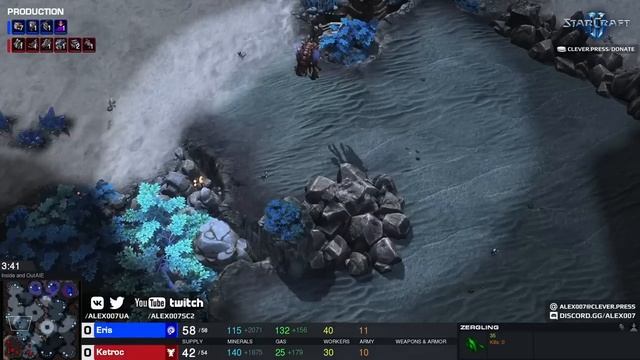 Игры Разума XXIII: Бот ИЗДЕВАЕТСЯ над соперником? Как конкуренты справляются с Eris в StarCraft II смотреть онлайн