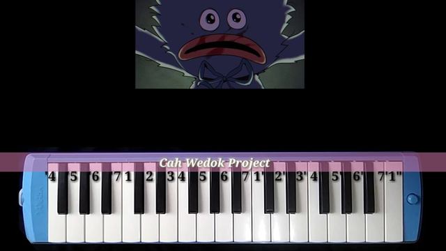 Wanna Live Miss Wanna Die On  Melodica Piano / Not Pianika (Poppy Playtime Animation)