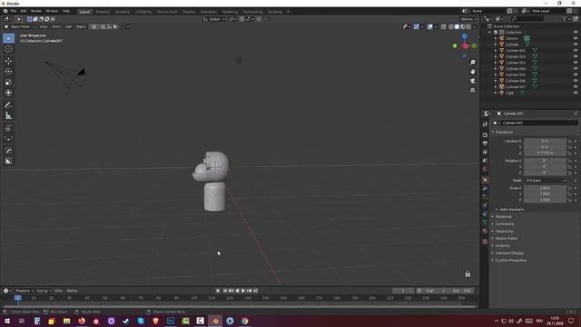87.Blender Low Poly. Monkey смотреть онлайн
