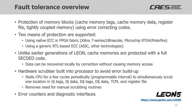 FSW 2022: FSW22 LEON5 fault-tolerant processor IP and ongoing developments - Daniel Hellstrom смотреть онлайн