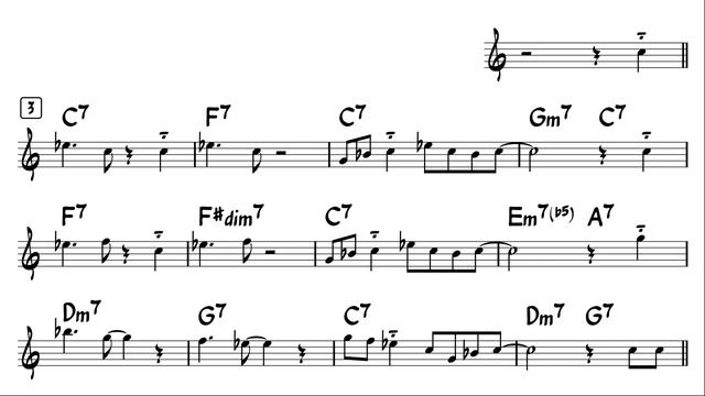How to Improvise - Sandu (C Blues) - Tutorial for Alto Sax -1 (minor Pentatonic Scale) смотреть онлайн
