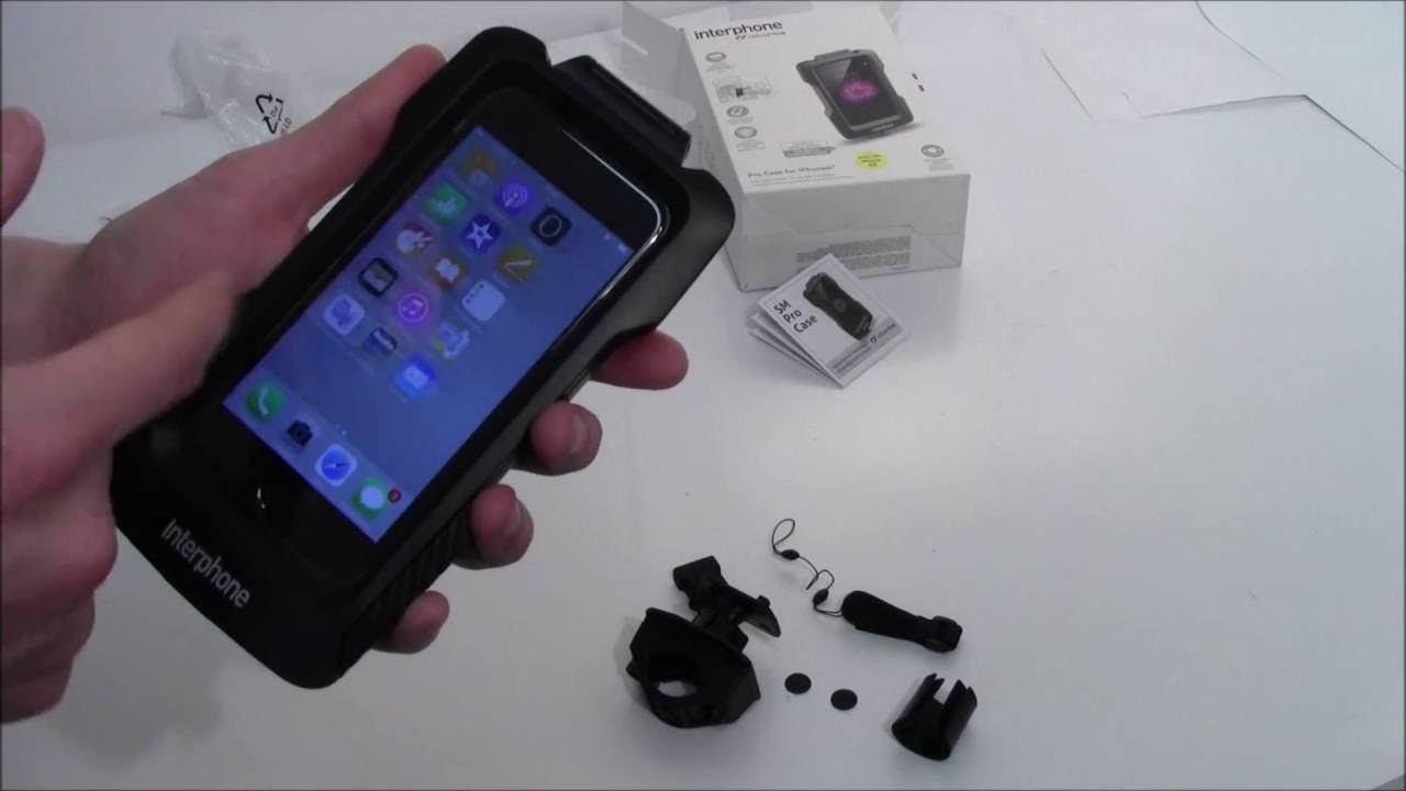 Чехол Interphone для iPhone 6/6S на велосипед и мотоцикл SMIPHONE6 смотреть онлайн