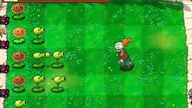 Растения Vs Зомби...Plants Vs Zombies 1ур 4 #2 смотреть онлайн