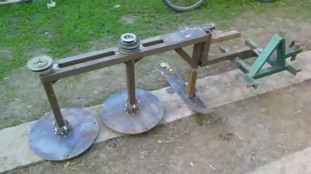 Самодельная роторная косилка смотреть онлайн