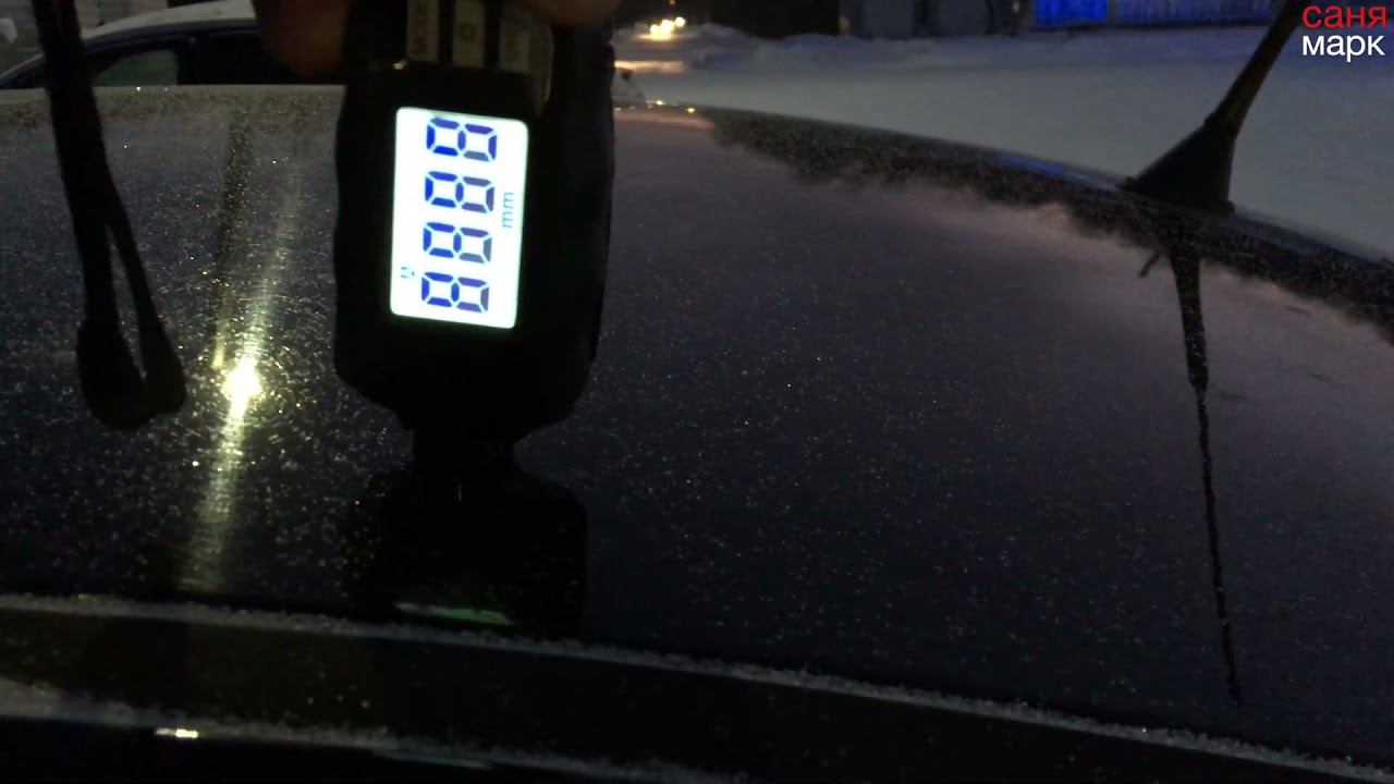 Как работает толщиномер на морозе! Carsys и rDevice Честно смотреть онлайн