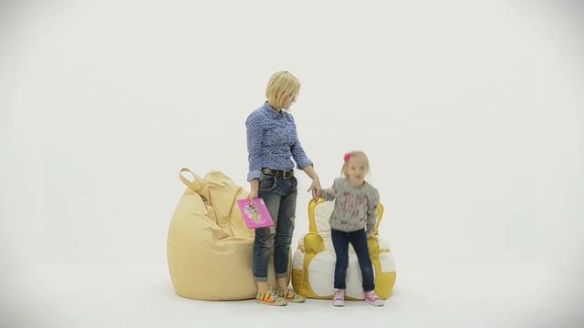 Бескаркасное кресло "Груша" смотреть онлайн
