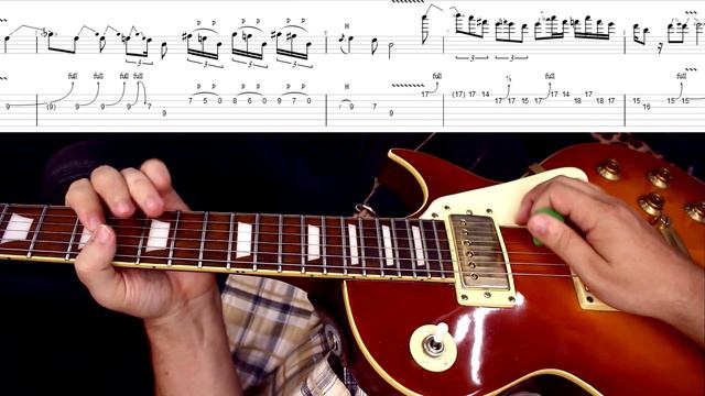 Играем соло Ac/Dc - Thunderstruck. Разбор. смотреть онлайн
