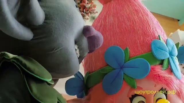 "Шоу троллей" на детский праздник, ростовые куклы смотреть онлайн