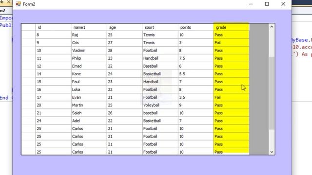 How to use IIF function(simple- Multiple conditions) in DataGridView with MS access database смотреть онлайн