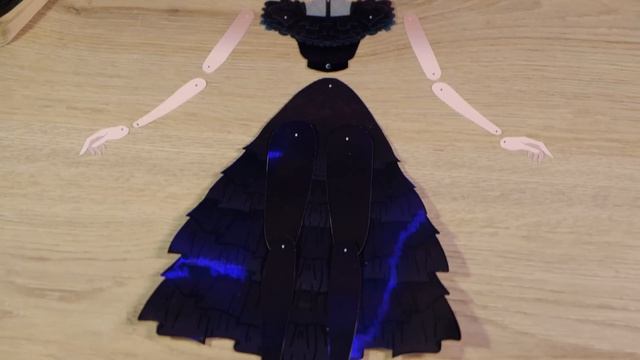 DIY: Бумажная кукла Уэнсдей своими руками + РАСПЕЧАТКИ смотреть онлайн