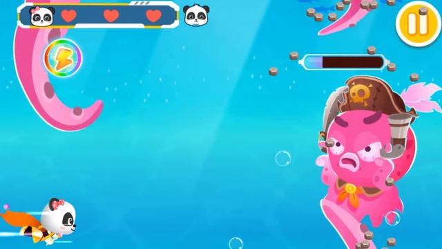 Little Panda's Hero Battle Game - Play Fun Baby Panda Friend Rescue Gameplay - Babybus Games For Ki смотреть онлайн
