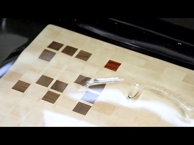 Making "MARKUSWEB LOGO" end grain cutting board смотреть онлайн