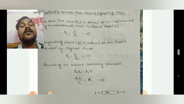 Relationships between True stress and engineering stress& strain ( in Bengali) смотреть онлайн