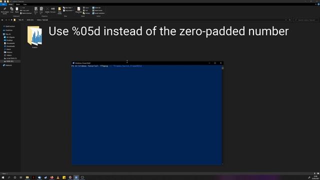 Make a video from an image sequence (Windows 10) смотреть онлайн