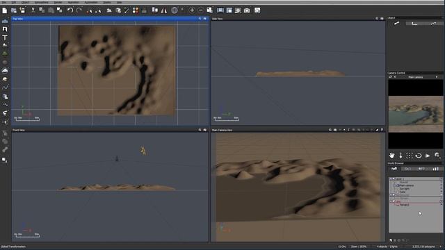 Vue tutorial, project lake painting plants on terrain part 4 смотреть онлайн