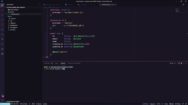 Criando uma API simples em NodeJS usando o Prisma (#01) смотреть онлайн
