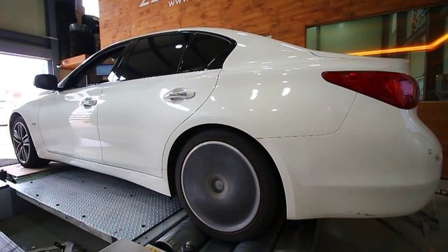 INFINITI Q50 2.2D ECU TUNNING NO.4 BY ZZASERACING ON.DYNOCOM DYNO! смотреть онлайн