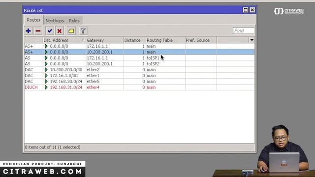 Perubahan Konfigurasi Mark Routing di RouterOS v7 - MIKROTIK TUTORIAL [ENG SUB] смотреть онлайн