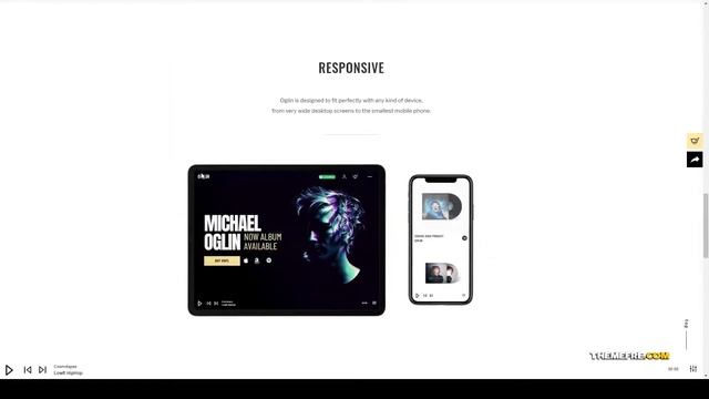 Tachibana - A Clean and Simple Music WordPress Theme with AJAX Navigation playlist ajax смотреть онлайн
