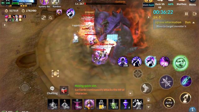 CABAL MOBILE - MIRAGE ISLAND DUNGEON DMT RUN FOR FUN LVL 5 смотреть онлайн