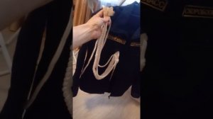 Крепление какарды, аксельбанта и погон к кадетской форме