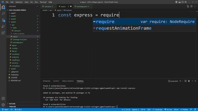 JavaScript node simple server смотреть онлайн