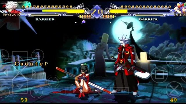 Blazblue Centralfiction HD PSP Arcade Gameplay with Mod HD Textures смотреть онлайн