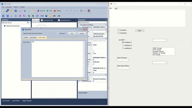 ThinkSense.AI - Element Send Keys смотреть онлайн